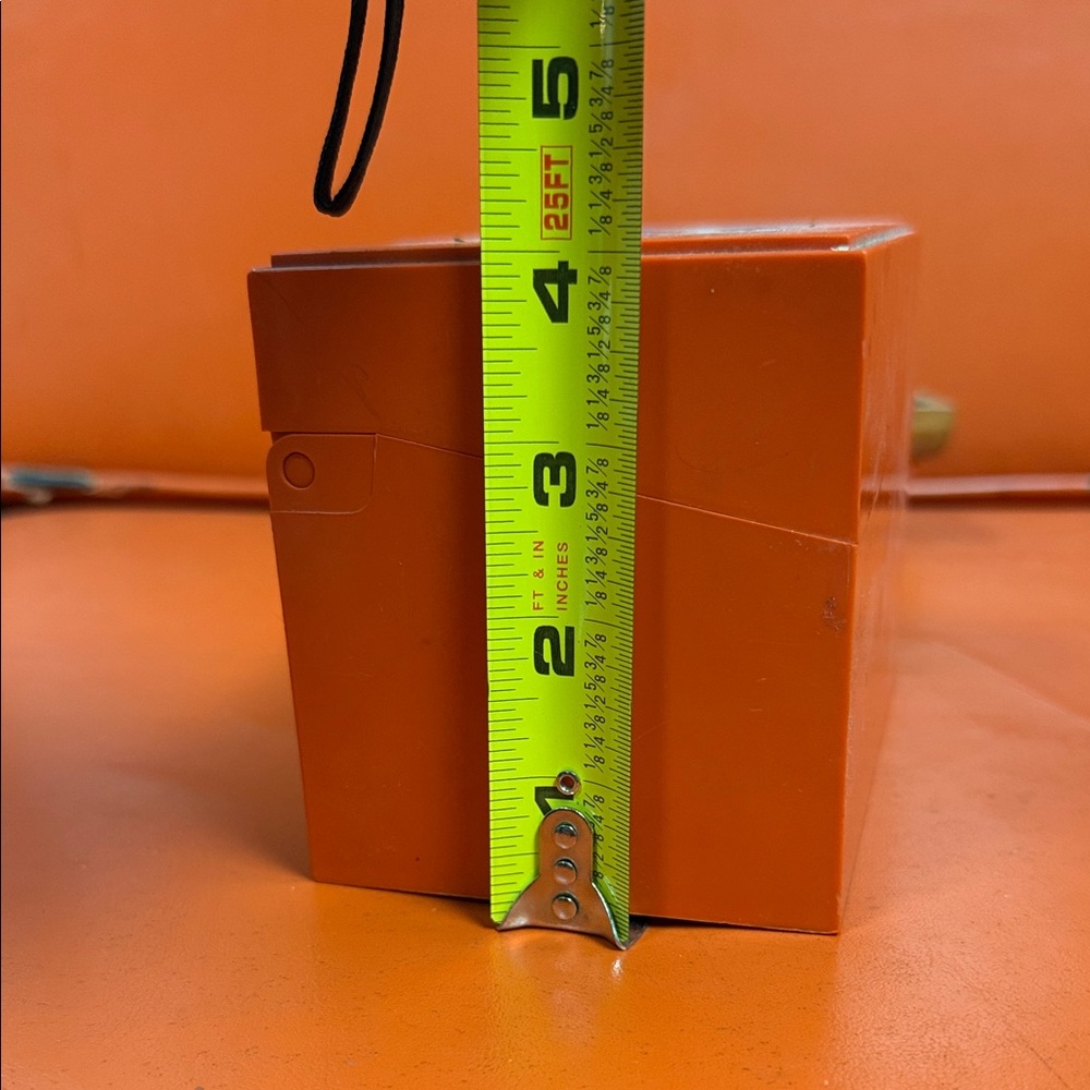 Bold and Vintage Orange Storage Box - Picture 10 of 10